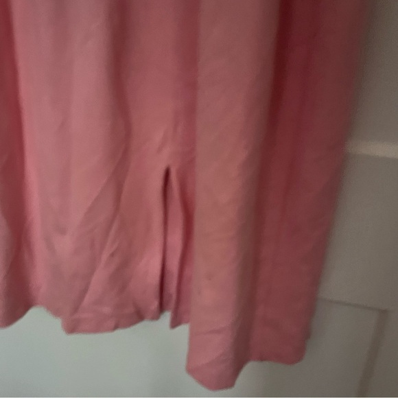 &Other Stories Pink Organza trimmed whimsical midi dress - Picture 6 of 10